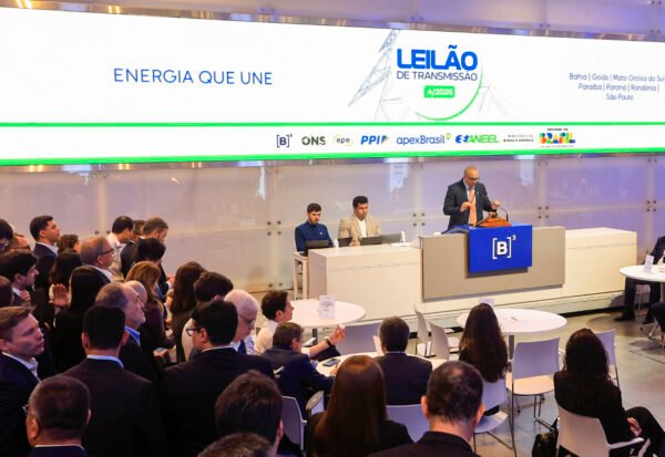 Leilão de Transmissão nº 4/2026 realizado na B3, em São Paulo
